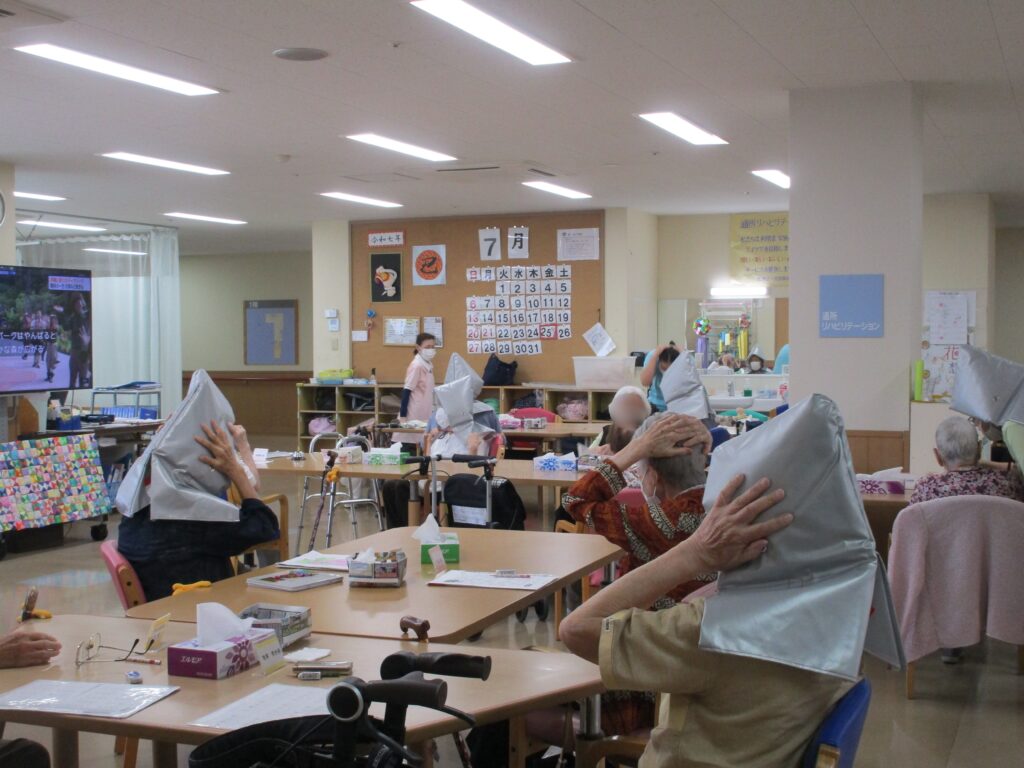 7月25日（金）消防訓練を行いました。