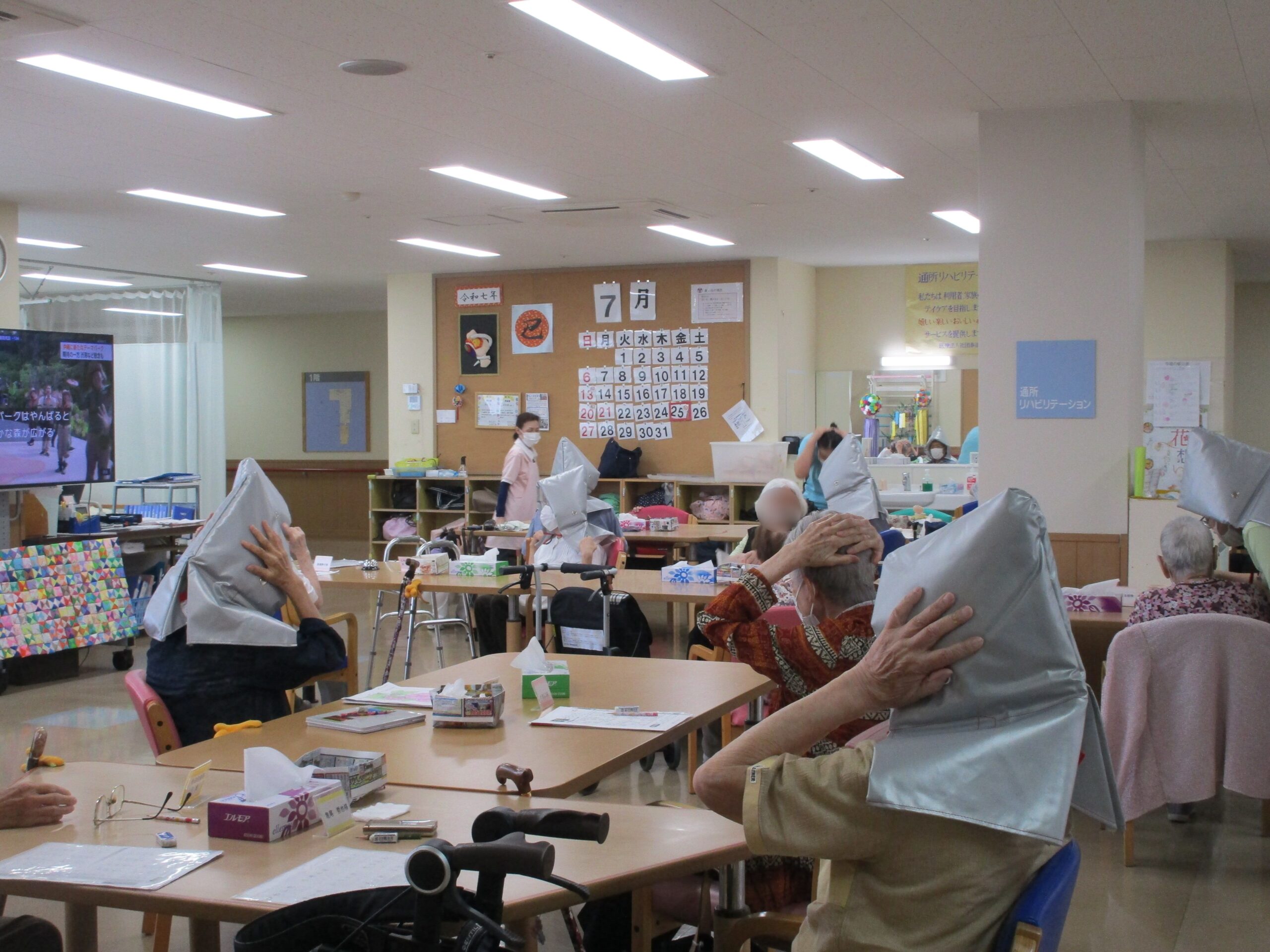 7月25日（金）消防訓練を行いました。